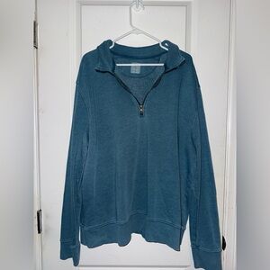Turquoise QuarterZip